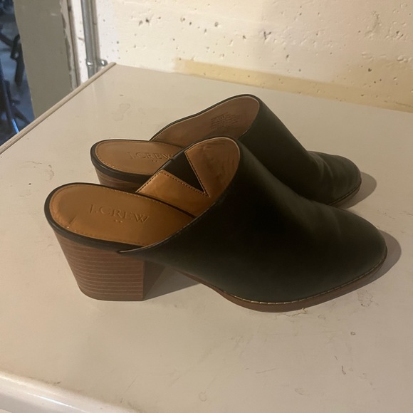 J. Crew mules size 9 worn twice - Picture 1 of 5